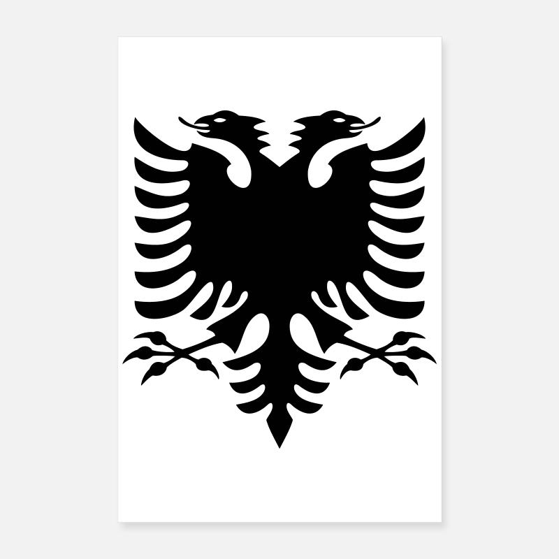 Drapeau de l’Albanie Poster 40 x 60 cm