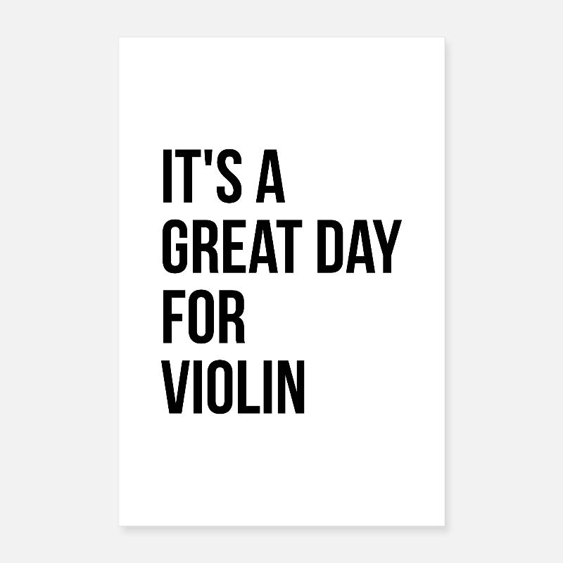 violon Poster 40 x 60 cm