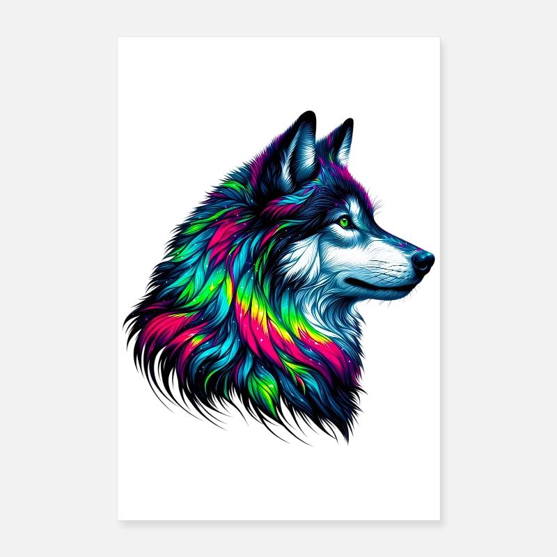 Loup Poster 40 x 60 cm