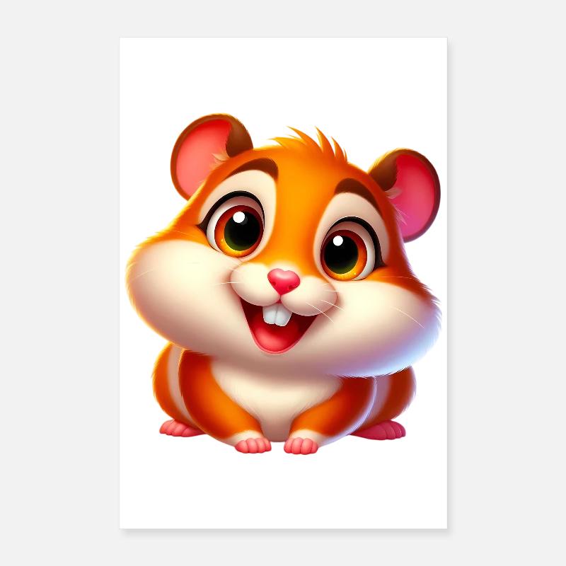 Hamster Poster 16" x 24" (40x60 cm)