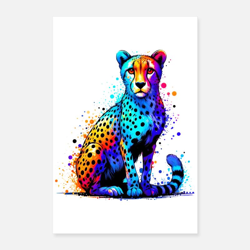 Gepard Poster 40x60 cm