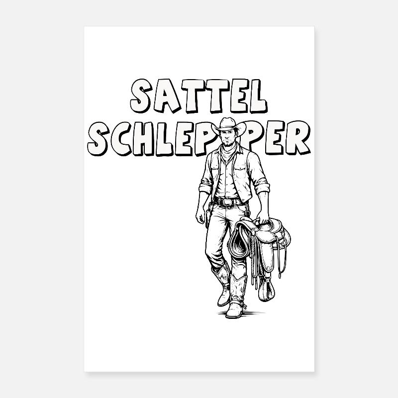 Sattelschlepper Poster 40x60 cm