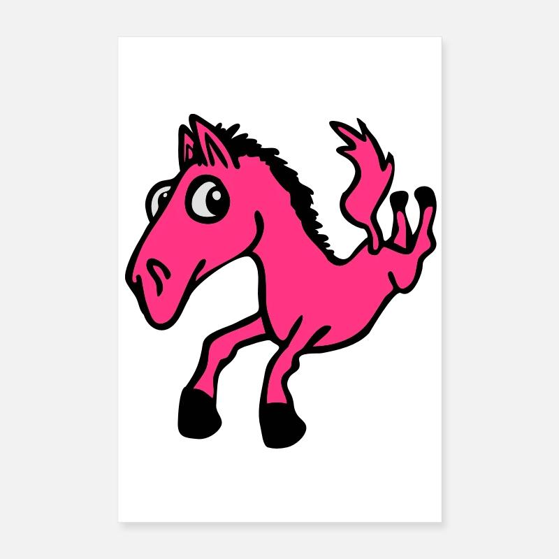 Crass horse Poster 16" x 24" (40x60 cm)