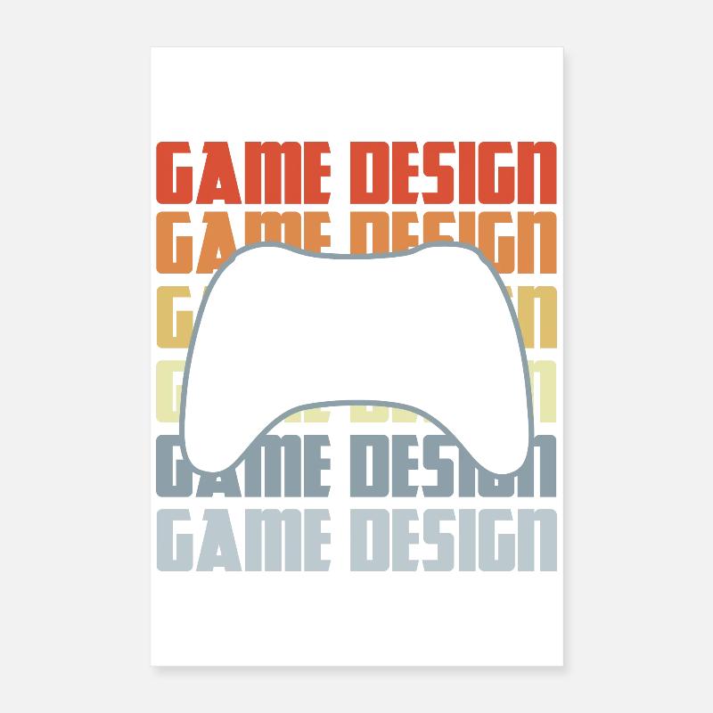 Game Dev Poster 40x60 cm