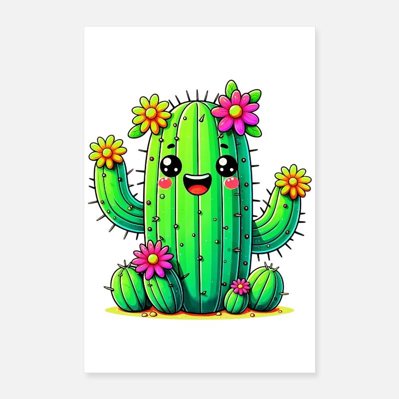 Kaktus Poster 40x60 cm