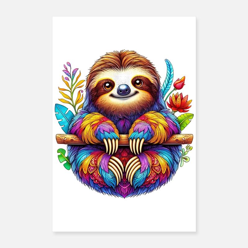 Paresse Poster 40 x 60 cm