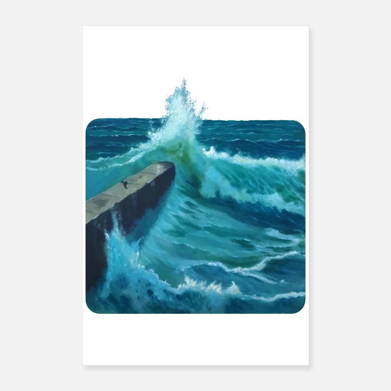 Brise-lames Poster 40 x 60 cm