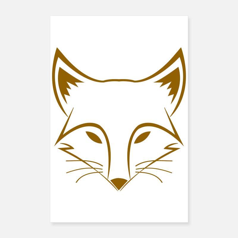 Fuchs Poster 40x60 cm