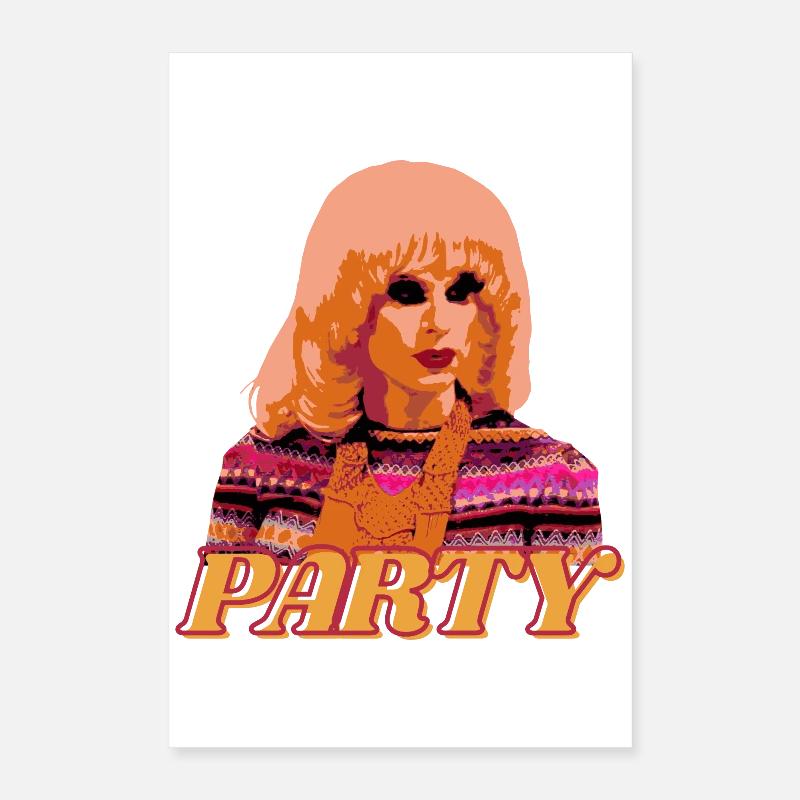 Katya Drag Queen Party Look – Pop Art Style Poster 40 x 60 cm