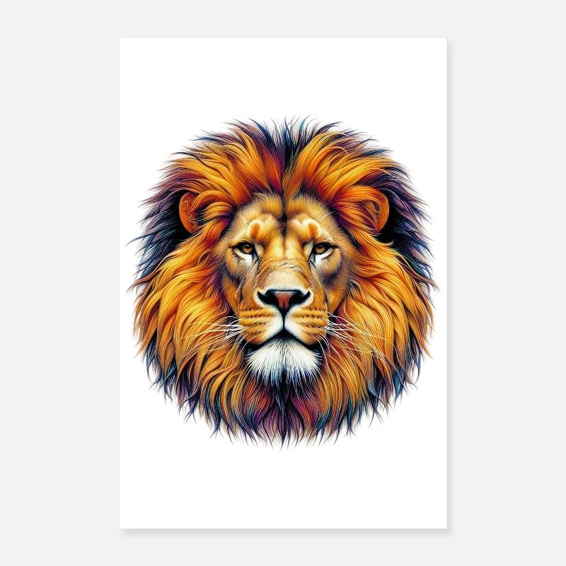 Lion Poster 16" x 24" (40x60 cm)