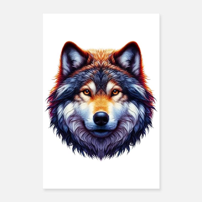 Loup Poster 40 x 60 cm