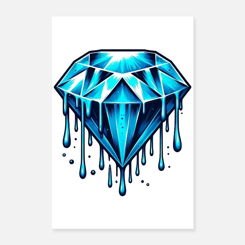 Diamant Poster 40x60 cm