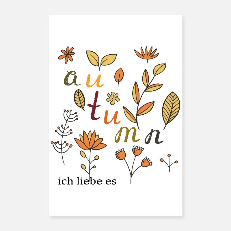 Autumn Poster 40x60 cm