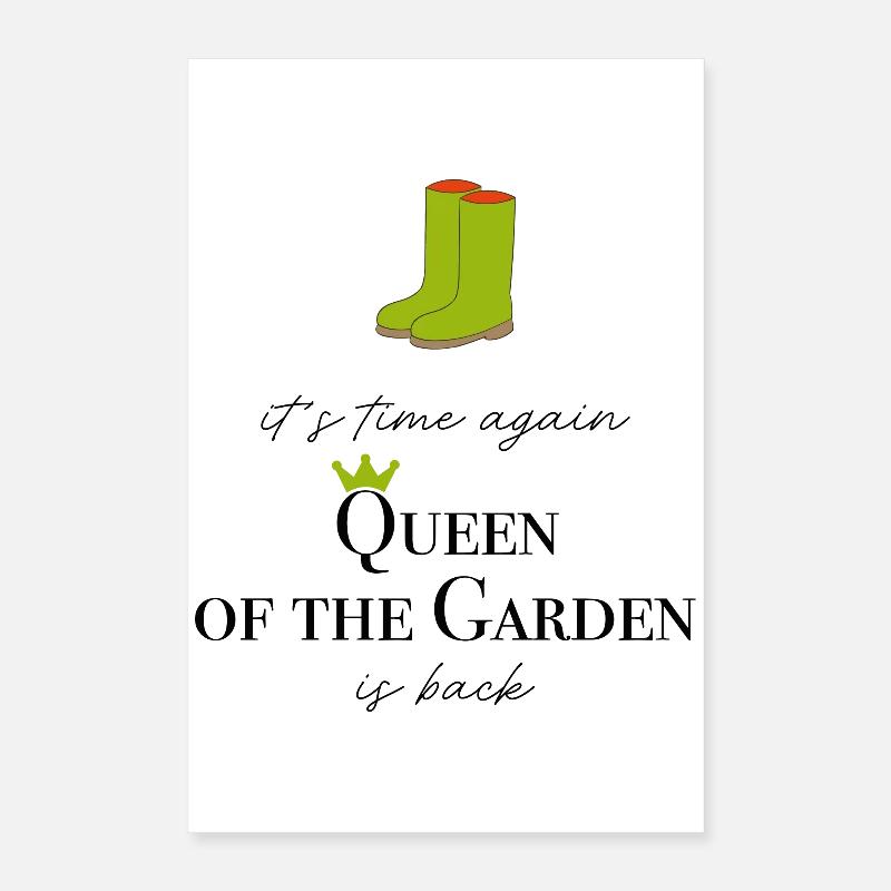 Garten Poster 40x60 cm