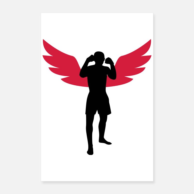 Kickboxing / Kick-Boxeur / Kick Boxing Poster 40 x 60 cm