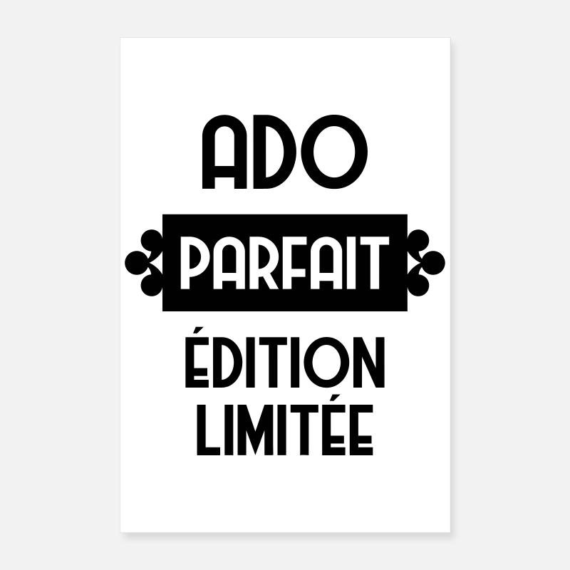 Ado - Adolescent - Adolescente - Famille - Jeune Poster 16" x 24" (40x60 cm)