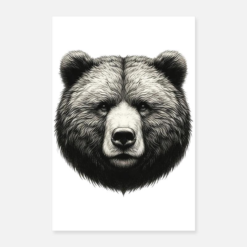Bär Poster 40x60 cm