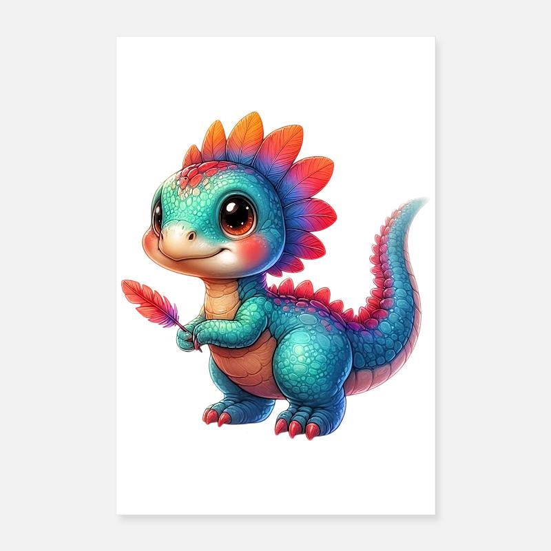 Dinosaur Poster 16" x 24" (40x60 cm)