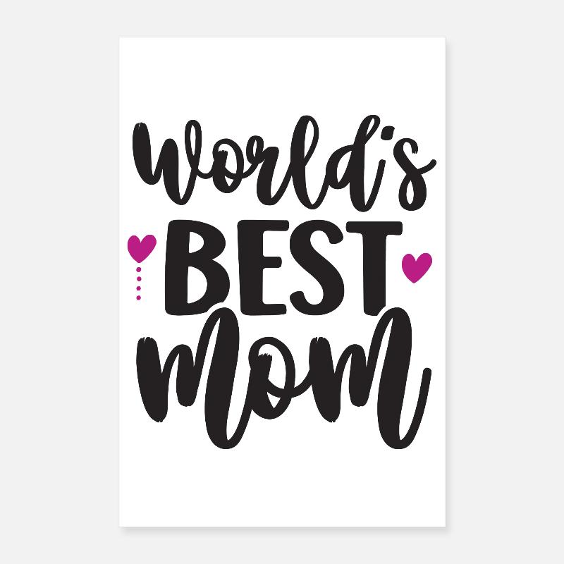 La meilleure maman du monde Poster 40 x 60 cm