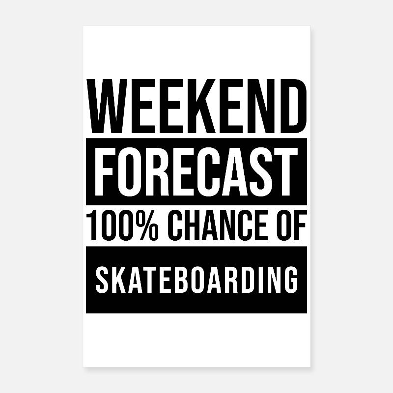 Skate Poster 16" x 24" (40x60 cm)