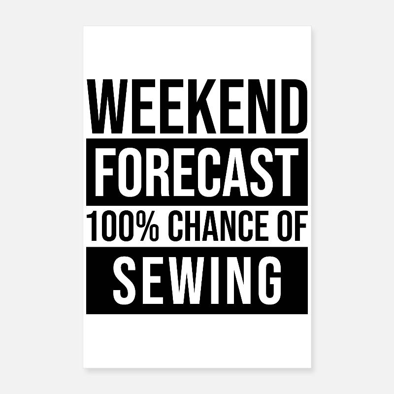 Sewing Poster 16" x 24" (40x60 cm)