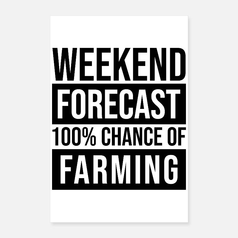 ferme Poster 40 x 60 cm