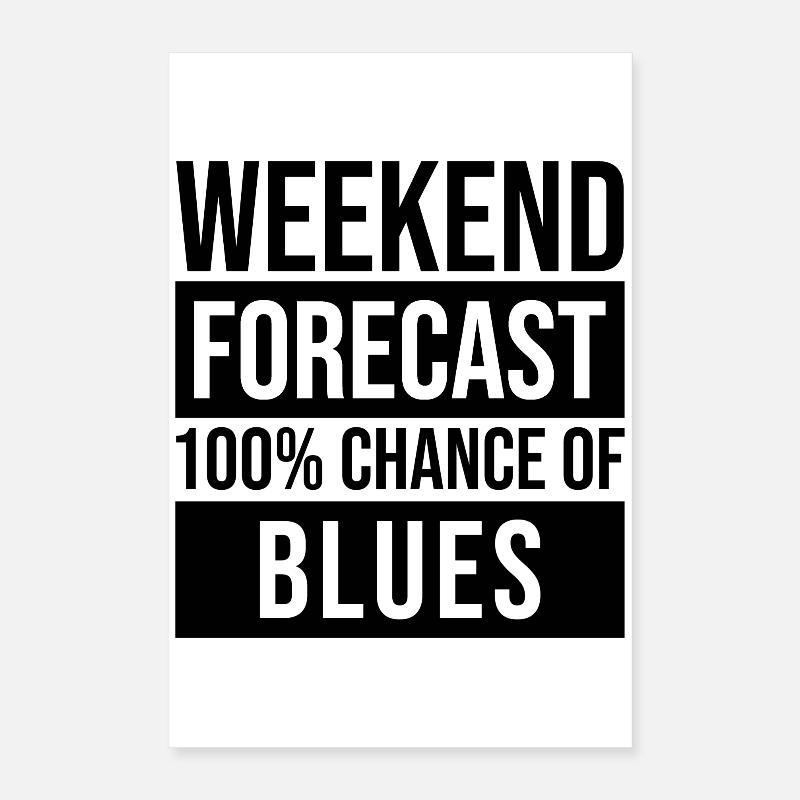 Blues Poster 40x60 cm