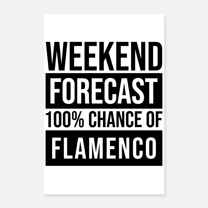 flamenco Poster 40 x 60 cm