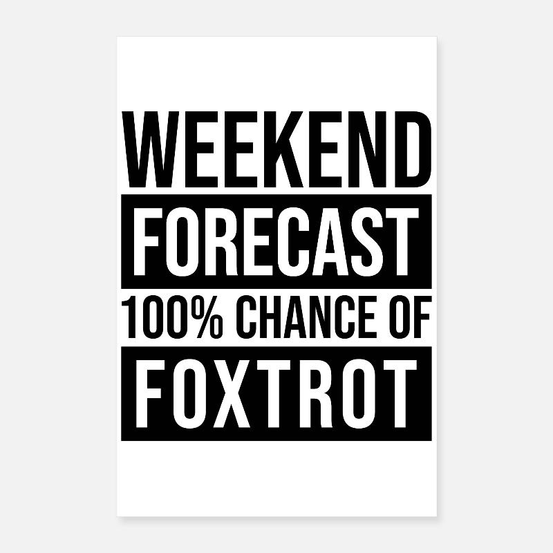 Fox-trot Poster 40 x 60 cm