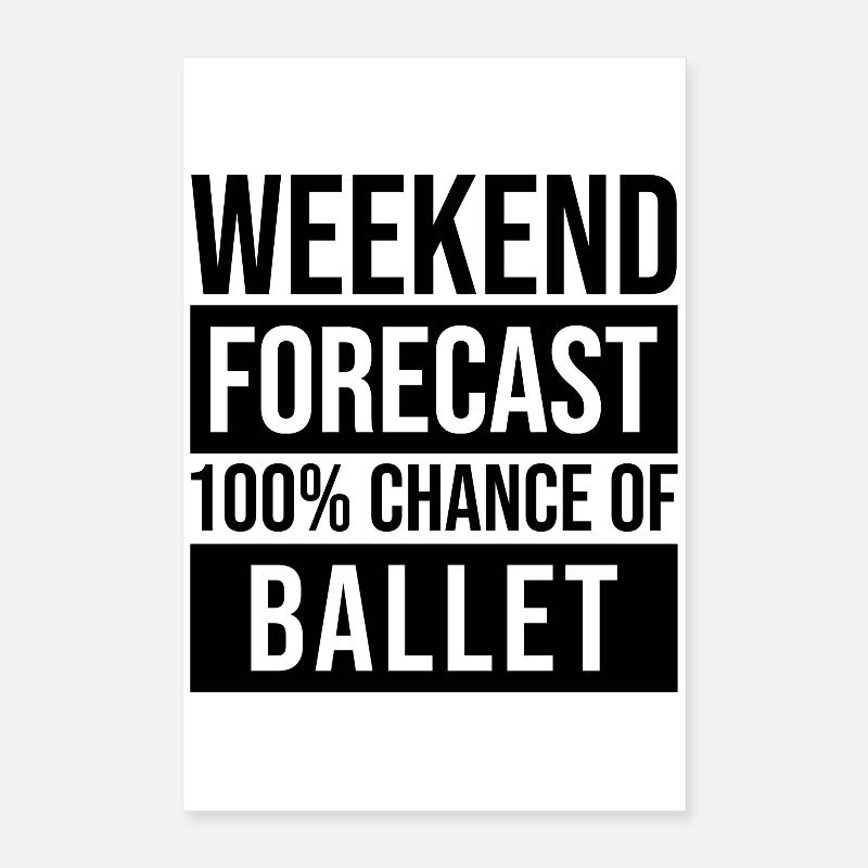 ballet Poster 40 x 60 cm