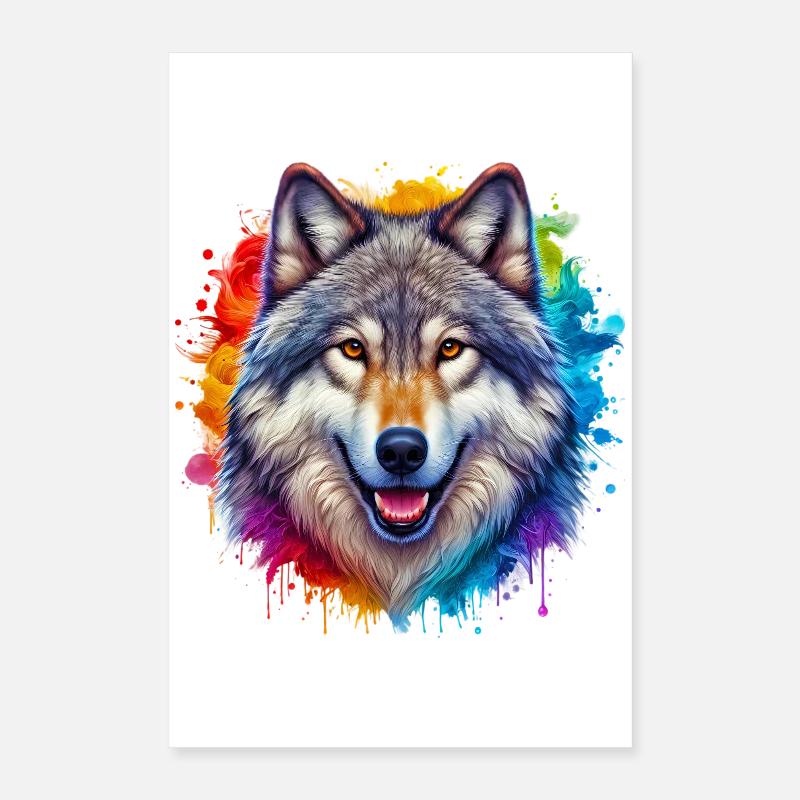 Loup Poster 40 x 60 cm