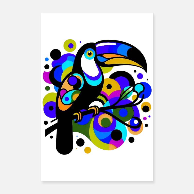Tukan Poster 40x60 cm
