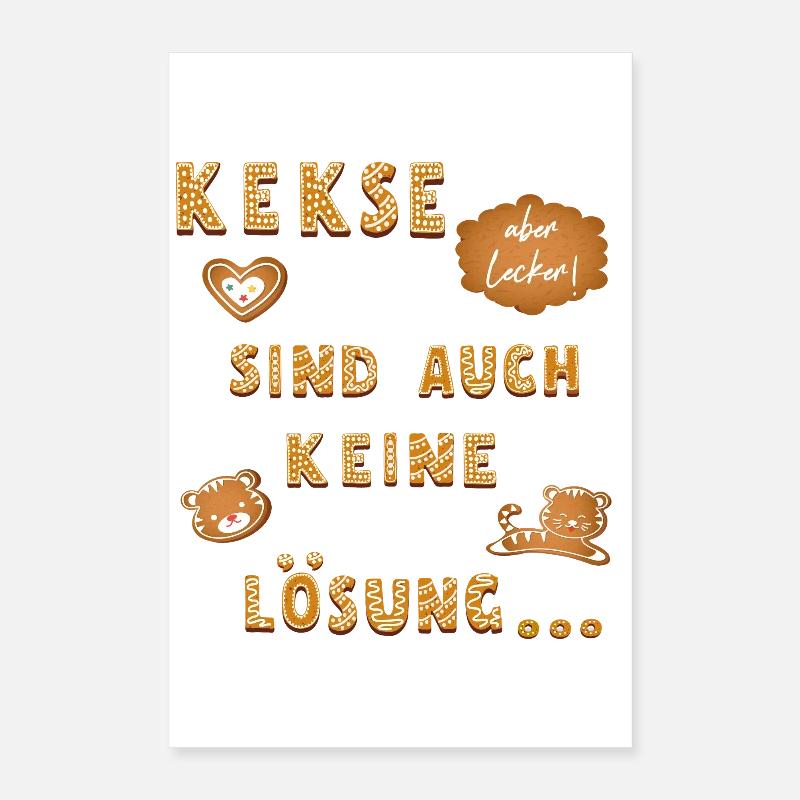 Cookies are not a solution either Poster 16" x 24" (40x60 cm)