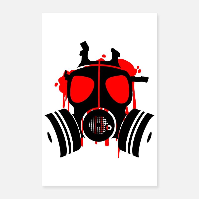 death is everywhere Poster 40 x 60 cm