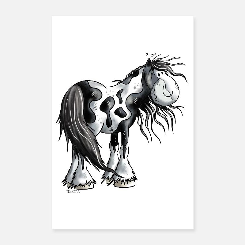 Niedlicher Irish Tinker Poster 40x60 cm