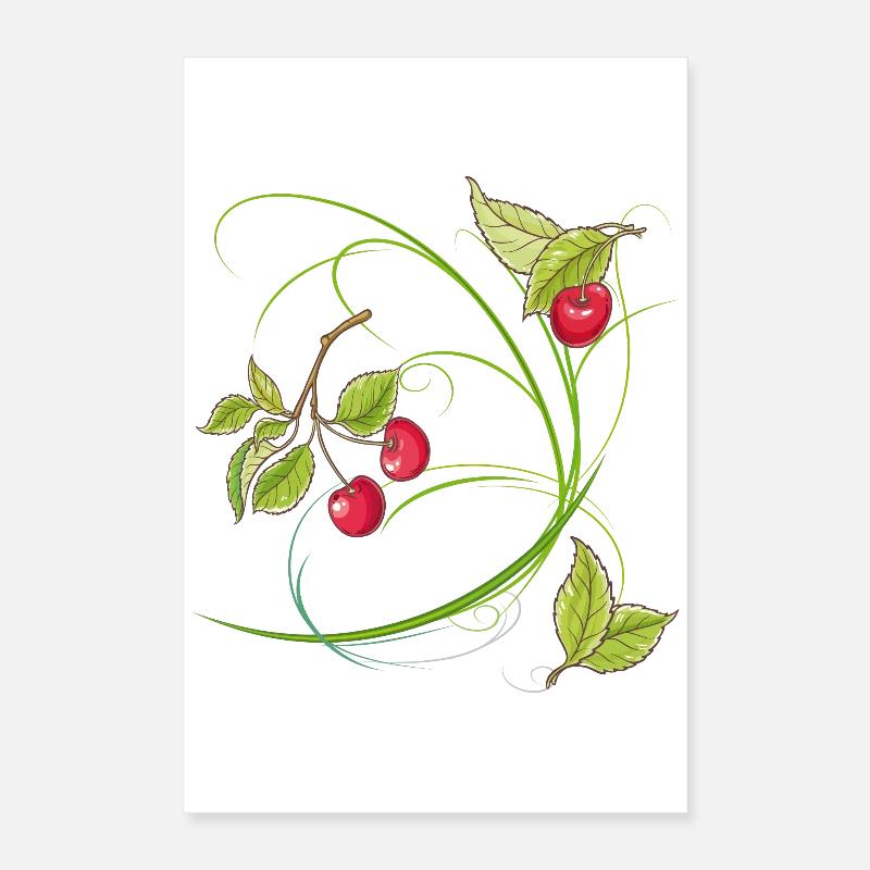 Kirschen,Obst Poster 40x60 cm