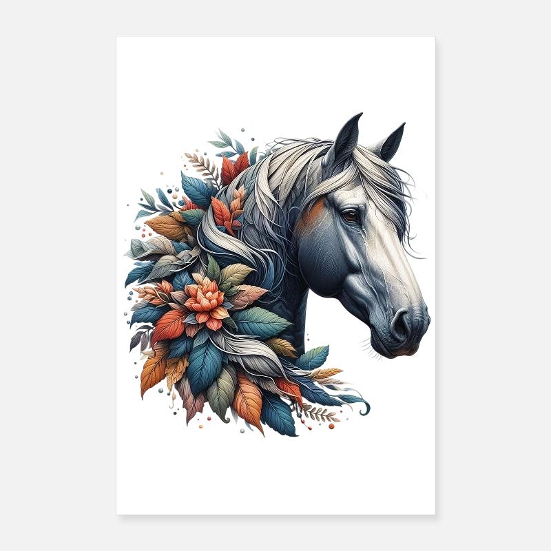 Cheval Poster 40 x 60 cm