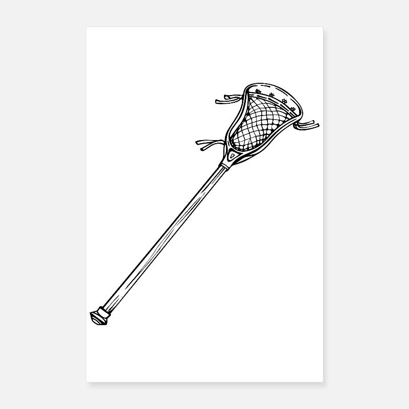 Lacrosse Sticks Poster 16" x 24" (40x60 cm)