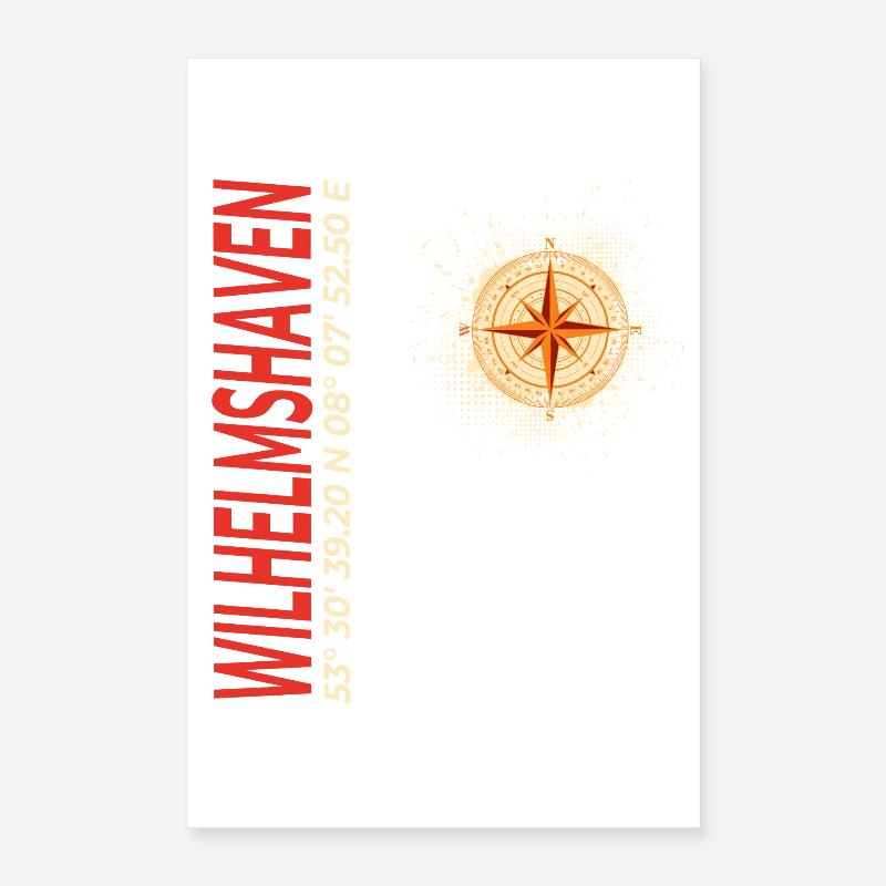 Wilhelmshaven Poster 40x60 cm