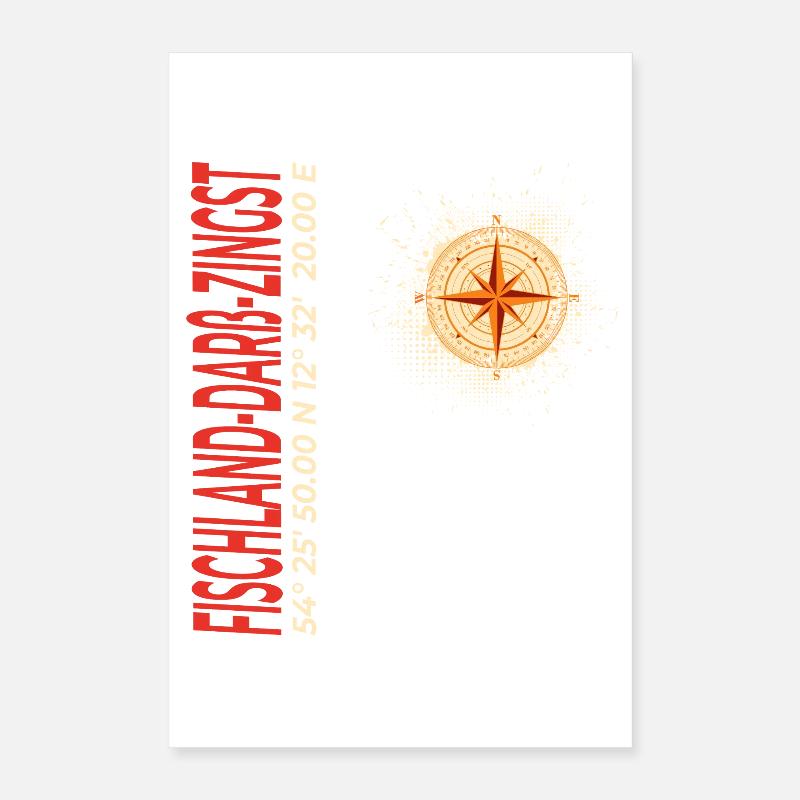 Fischland - Darss - Zingst Poster 40x60 cm