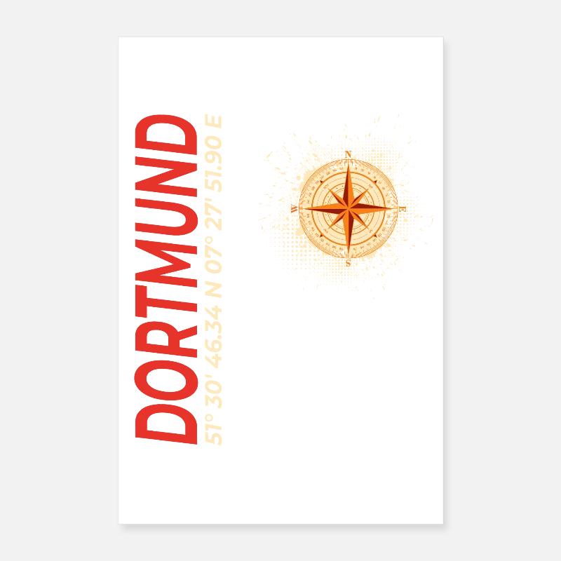 Dortmund Poster 40x60 cm