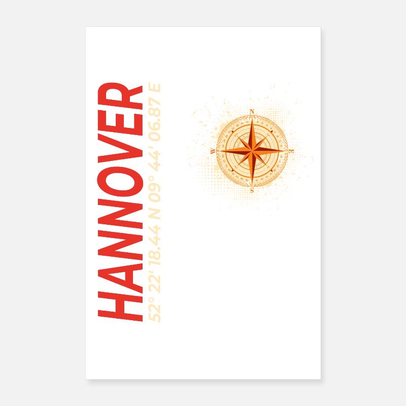 Hannover Poster 40x60 cm