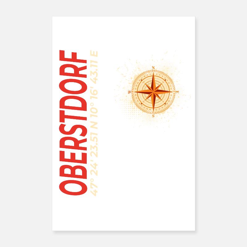 Oberstdorf Poster 40x60 cm