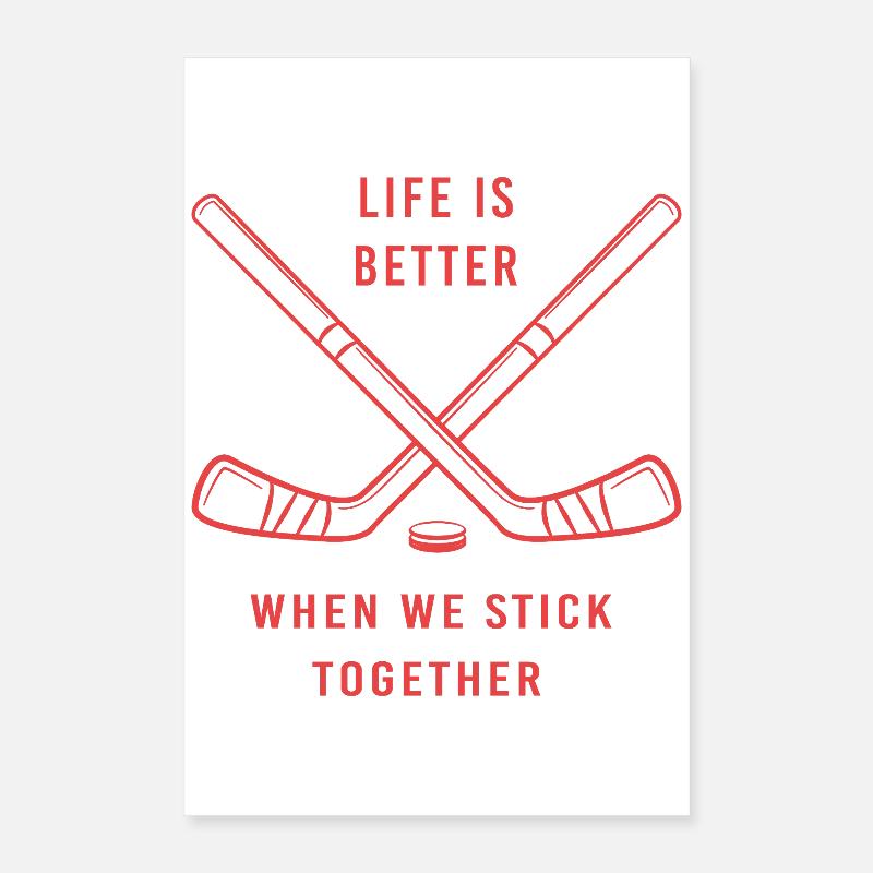 Para Eishockey Handicap Poster 40x60 cm