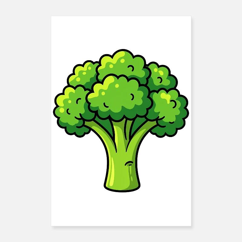 Brocoli Poster 40 x 60 cm