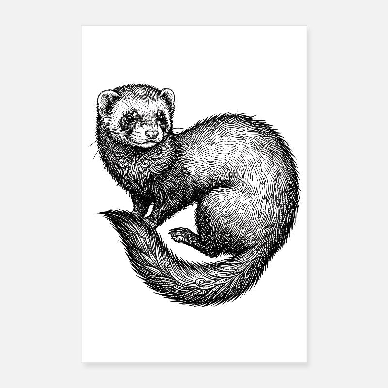 Furet Poster 40 x 60 cm