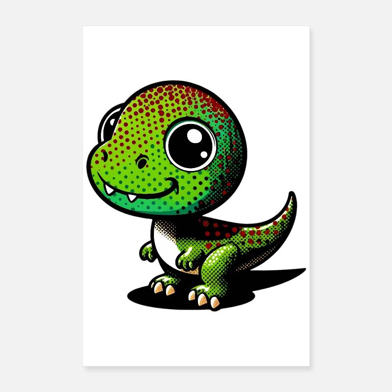 Dinosaure Poster 40 x 60 cm