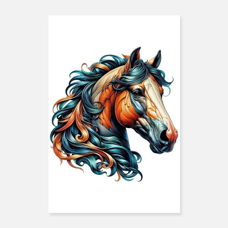 Cheval Poster 40 x 60 cm