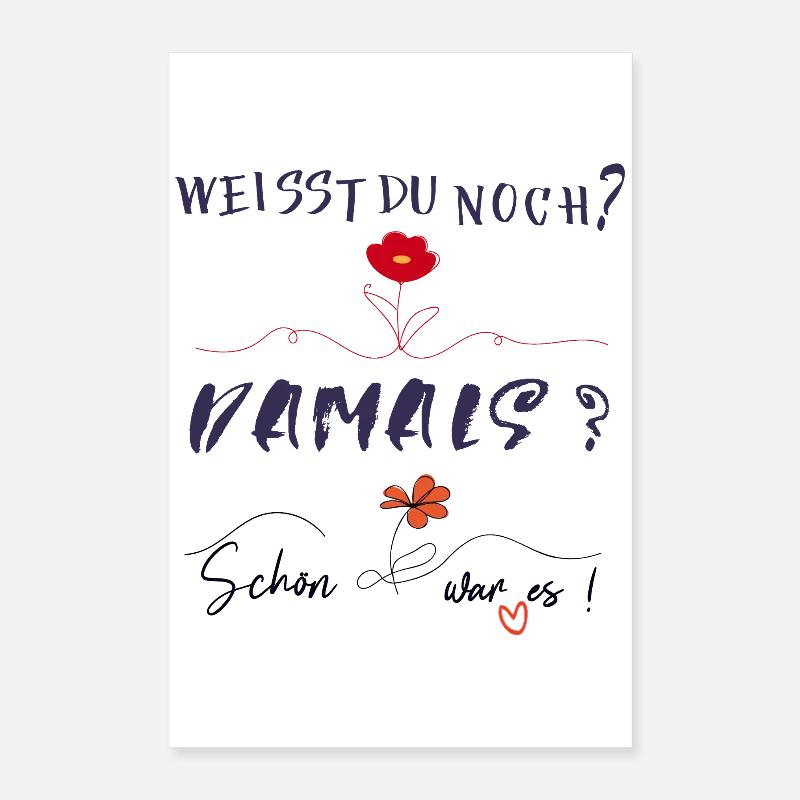 Memory Poster 16" x 24" (40x60 cm)
