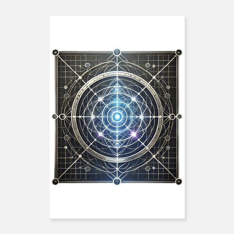 Mystical sigil Poster 16" x 24" (40x60 cm)